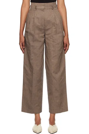 MAME KUROGOUCHI Gray Pleated Trousers