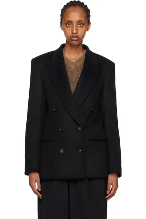 Stella McCartney Black Double-Breasted Blazer