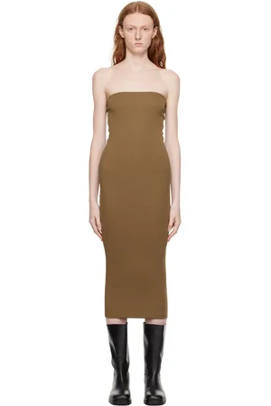 Flore Flore Tan Liv Midi Dress