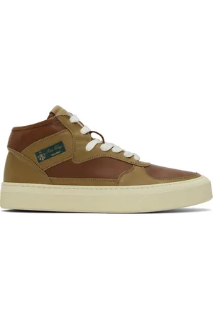 Rhude Khaki & Brown Cabriolets Sneakers