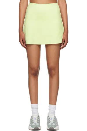 GIRLFRIEND COLLECTIVE Green High-Rise Skort
