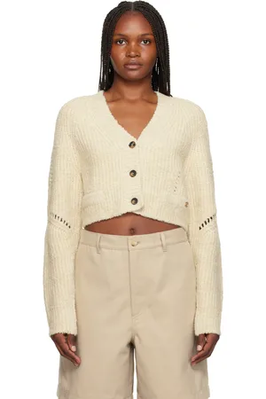 Recto Beige Button Cardigan