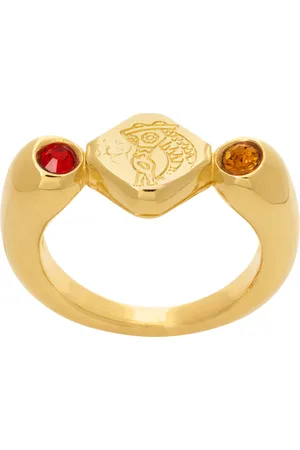 Chopova Lowena Gold Rabbit Skirt Ring