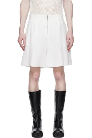 LGN LOUIS GABRIEL NOUCHI White Paper Clip Shorts