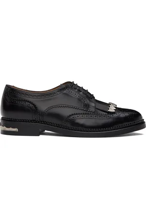 TOGA PULLA Black Polido Derbys