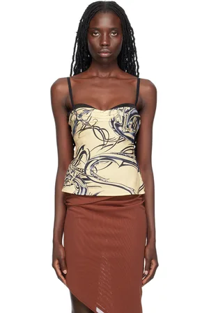 Miaou Yellow Enzo Camisole
