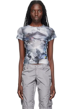 Miaou Gray Mini T-Shirt