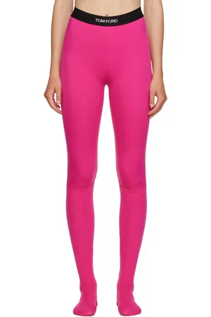 Tom Ford Pink Jacquard Leggings