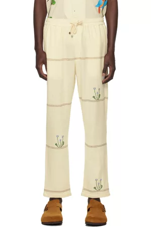 HARAGO Embroidered Trousers