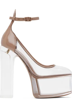 VALENTINO GARAVANI Pink Tan-Go Heels