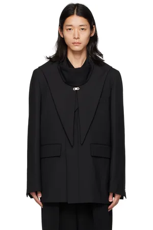 WOOYOUNGMI Black Single Breasted Blazer