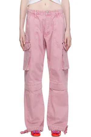 Moschino Pink Cargo Jeans
