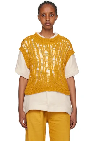 AIREI Yellow Laddering Vest