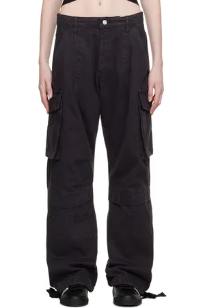 Moschino Black Cargo Jeans