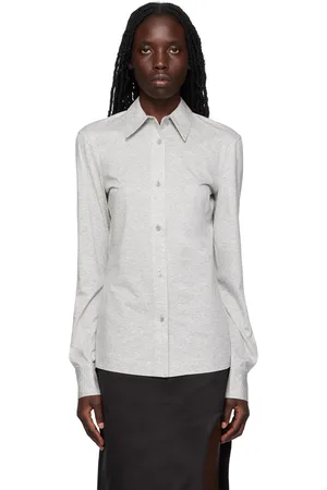 Totême Gray Button Up Shirt