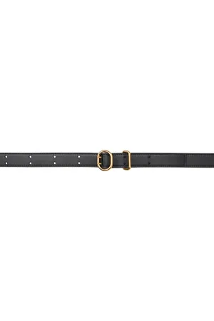 Jil Sander Black Cannolo Belt