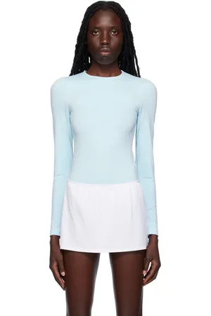 Wolford Blue Aurora Bodysuit