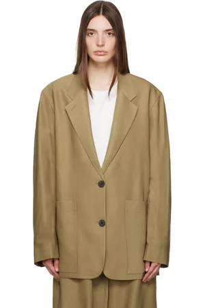 STUDIO NICHOLSON Khaki Conde Blazer