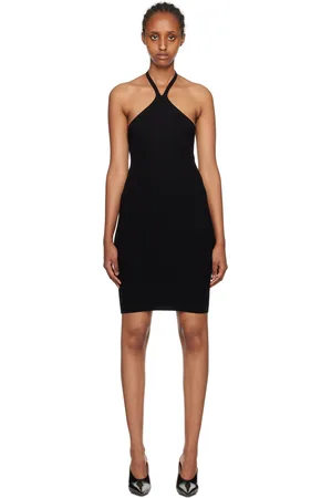 REMAIN Birger Christensen Black Halter Minidress