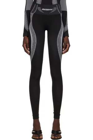 MISBHV Black & White Active Leggings