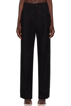 Maryam Nassir Zadeh SSENSE Exclusive White and Black Dance Lounge Pants