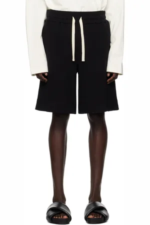 Jil Sander Black Drawstring Shorts