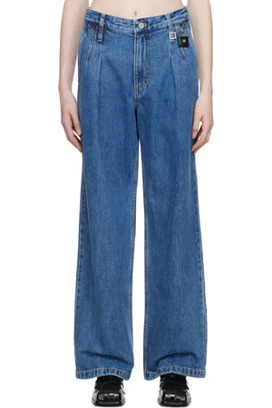 WOOYOUNGMI Blue Wide Jeans