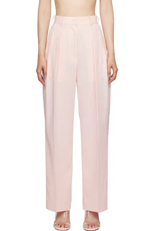 The Frankie Shop Pink Tansy Fluid Trousers