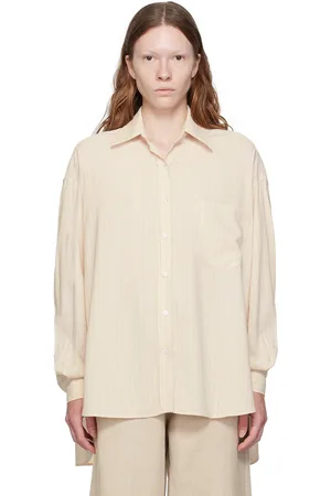 The Frankie Shop Beige Georgia Shirt