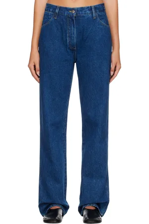 STUDIO NICHOLSON Indigo Aral Jeans