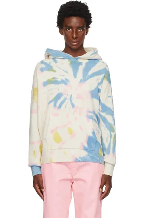 Palm Angels Off-White Tie-Dye Hoodie