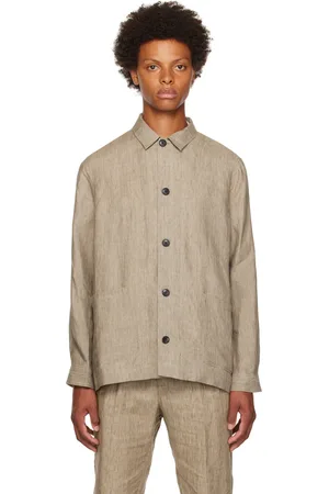 Sunspel Brown Twin Pocket Jacket