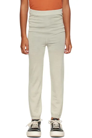 Rick Owens Kids Off-White Lightweight Leggings