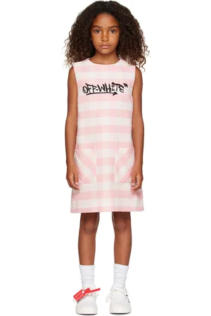 OFF-WHITE Kids Pink Graffiti 