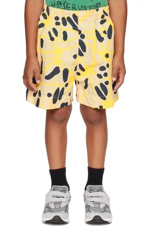 The Animals Observatory Kids Multicolor Monkey Shorts