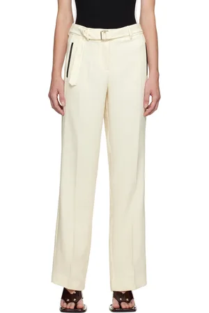 Paris Georgia Off-White Basil Trousers