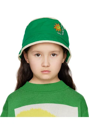 The Animals Observatory Kids Green Starfish Bucket Hat