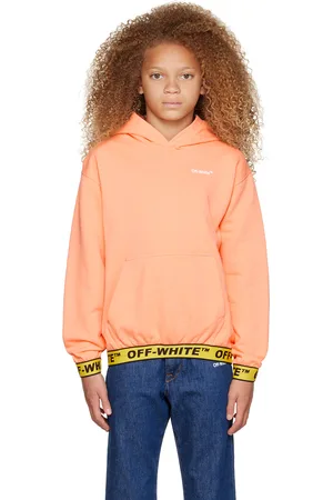 OFF-WHITE Kids Orange Industrial Hoodie