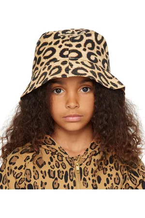 Endless Joy Kids Brown Leopard Bucket Hat