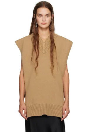 Maison Margiela Brown Layered Vest