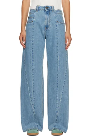 Maison Margiela Blue Paneled Jeans