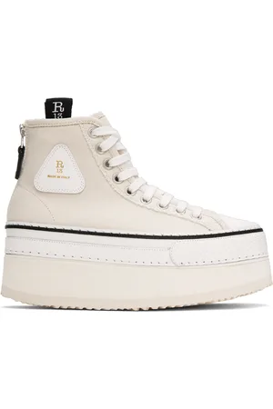 R13 Off-White Courtney Sneakers