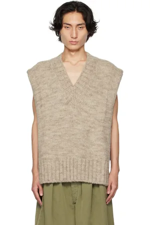 Maison Margiela Beige Botanical-Dye Vest