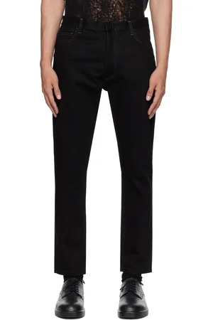 Nicolas Andreas Taralis Black Regular-Fit Jeans