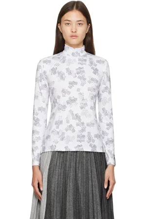 Rokh White Mask Turtleneck