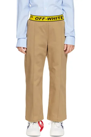 OFF-WHITE Kids Khaki Industrial Trousers