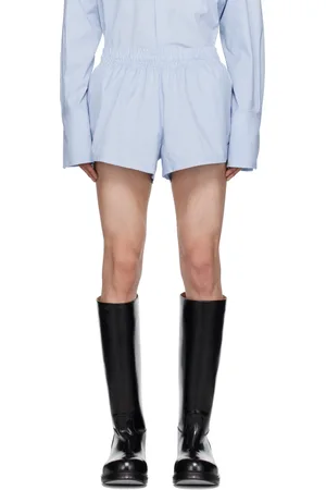 K.NGSLEY Blue Get It Shorts