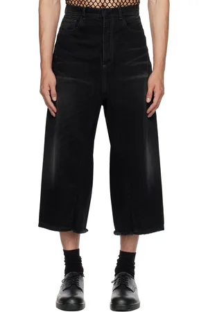 Nicolas Andreas Taralis Black Column Jeans