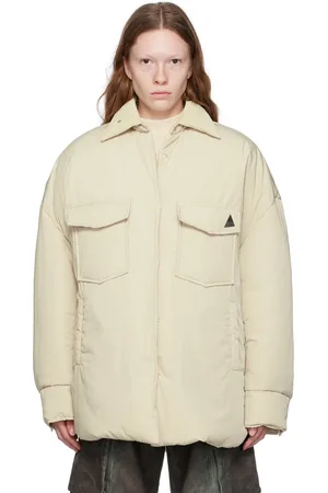 The Attico Off-White Short Coat