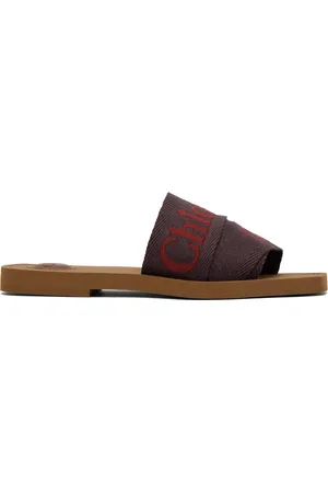 Chloé Purple Woody Sandals